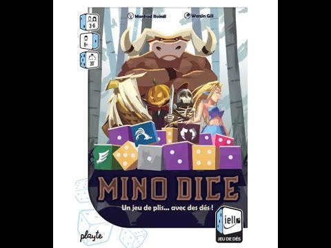 Видео: Кубики Минотавра Настольная игра Mino Dice