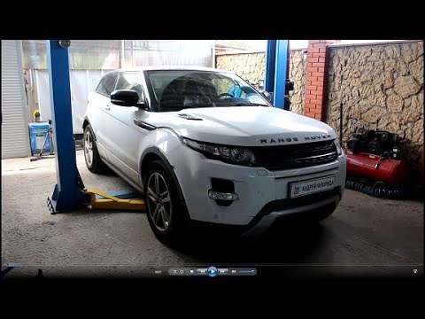 Видео: Замена комплета ГРМ и помпы на Range Rover Evoque 2,2 Ленд Ровер Эвок 2012 года 1часть