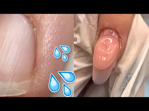 Видео: Влажная кутикула и Ногти - Как сделать Маникюр и Наращивание?