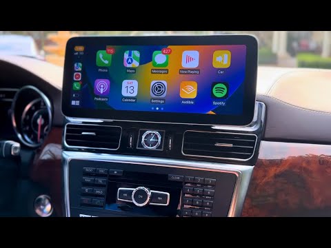 Видео: Установка экрана Android | Mercedes GLE GL ML GLS Class (W166/W167) | ML350 ML63 GLE350 GLE 63