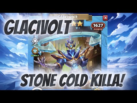 Видео: Empires & Puzzles GLACIVOLT = Игра меняется! Новая лучшая защита в игре? 🥶😱💙Всем счастливой пятницы!