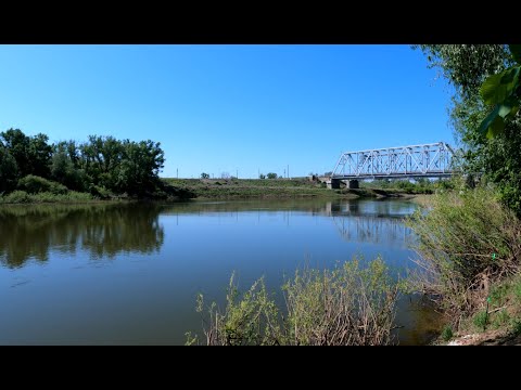 Видео: Рыбалка в Оренбурге река Урал Поймали много рыбца