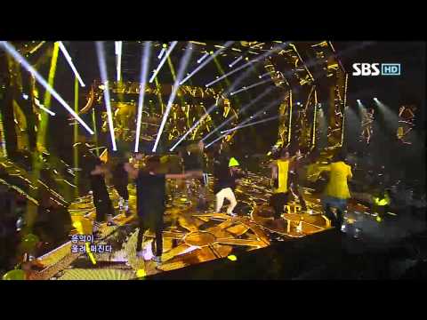 Видео: B.A.P [No Mercy] @SBS Inkigayo Популярная песня 20120826