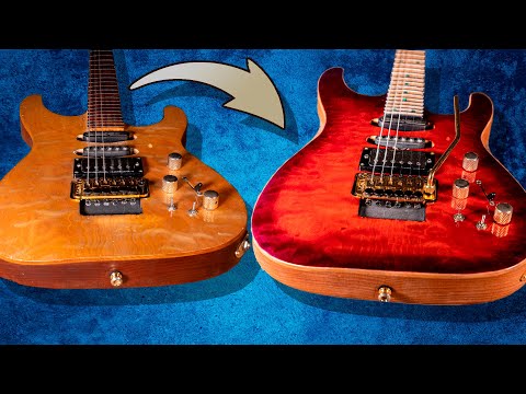 Видео: Extreme GUITAR MAKEOVER - Полировка и замена грифа