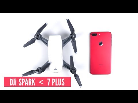 Видео: DJi Spark - самый маленький дрон размером с iPhone