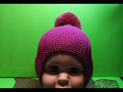 Видео: СПОРТИВНАЯ ШАПОЧКА ,СВЯЗАННАЯ ЧАСТИЧНЫМ ВЯЗАНИЕМ #234