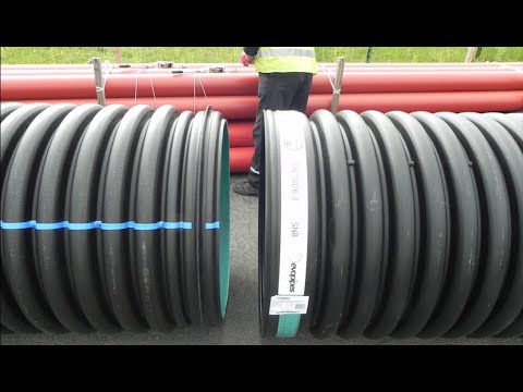 Видео: Монтаж гофрованих труб.