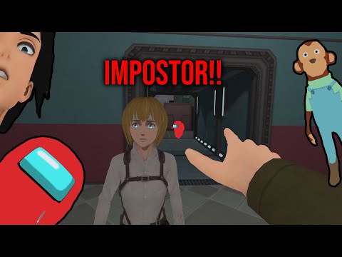 Видео: РАЗВЕДЧИКИ ОТПРАВЛЯЮТСЯ НА БАЗУ САМОЗВАНЦА ИЗ США!! (AOT VR)