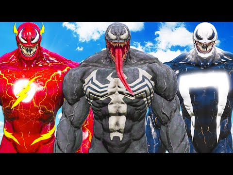 Видео: яд против яда-призрака против яда-вспышки - эпическая битва