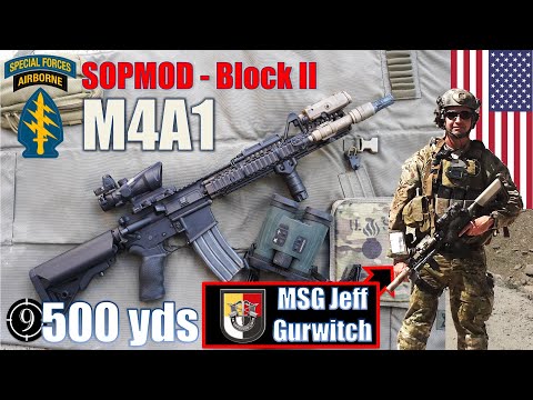 Видео: M4A1 Block II [винтовка SOCOM] на 500 ярдов: практическая точность — Дж. Гурвич (Современная такт...