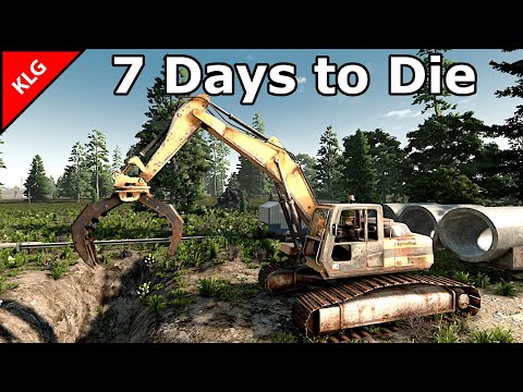 Видео: 7 Days to die ► НАЧАЛО СТРОЙКИ
