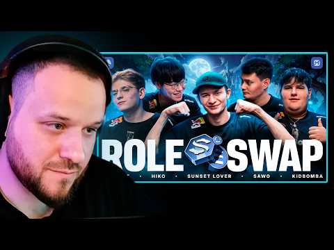Видео: TEAM SPIRIT: ПОМЕНЯЛИ РОЛИ! - ВУДСКИЙ РЕАКЦИЯ Mobile Legends