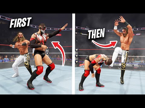 Видео: Идеальное комбо из 30 приемов с финишером в WWE 2K25