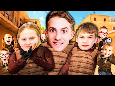 Видео: Я С ПЛЕМЯННИКОМ И СЕСТРОЙ ПРОТИВ 5 ВЕТЕРАНОВ В STANDOFF 2!