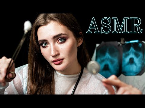 Видео: 🔮АСМР: ВРАЧ ЛОР ОСМОТРИТ ТВОИ УШИ, НОС, ГОРЛО👩‍⚕️ ASMR: OTOLARYNGOLOGIST CHECK YOUR EARS, NOSE👃