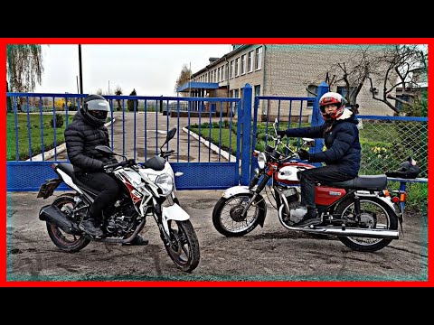 Видео: GEON CR-6 vs JAWA 350 634! ГОНКА И ПОКАТУХИ!