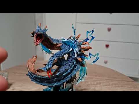 Видео: Lagiacrus monster hunter figure,statue review/обзор Лагиакрус монстер хантер фигурка.S6 studio.