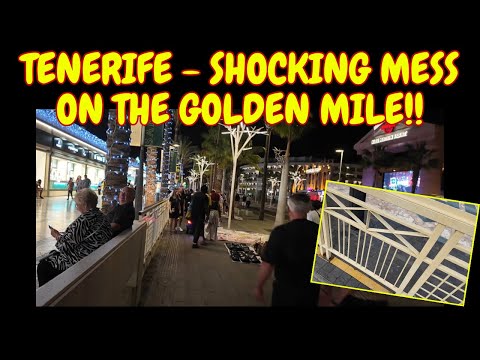 Видео: ТЕНЕРИФЕ — ШОКИРУЮЩИЙ ПЕРЕХОД НА ЗОЛОТОЙ МИЛЕ! #тенерифе