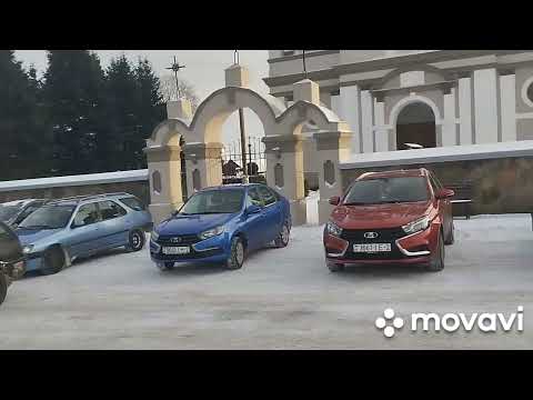 Видео: Беларусь, Витебская область, Докшицкий район, аг. Парафьяново „ Костёл Девы Марии”😉😊🤗