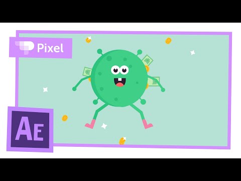 Видео: Анимируем вирус в After Effects | уроки для новичков