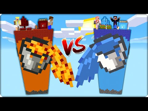 Видео: 💦🔥ЧАНК ВОДЫ Против ЧАНК ЛАВЫ в Майнкрафте! Нубик Кубик Шеди Леска Брок Битва Чанков