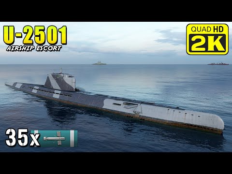 Видео: Подводная лодка Ю-2501 - Бесшумные и глубокие атаки