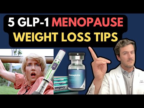 Видео: 5 лучших советов по снижению веса при менопаузе с помощью ГПП-1 | Wegovy против Zepbound