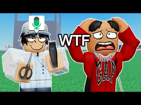 Видео: Делаю УЖАСНЫЕ СТРИЖКИ в ГОЛОСОВОМ ЧАТЕ Roblox!
