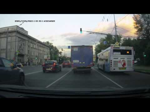 Видео: Driving in Moscow: Филёвский Парк - Текстильщики 23/06/2016 (timelapse 4x)