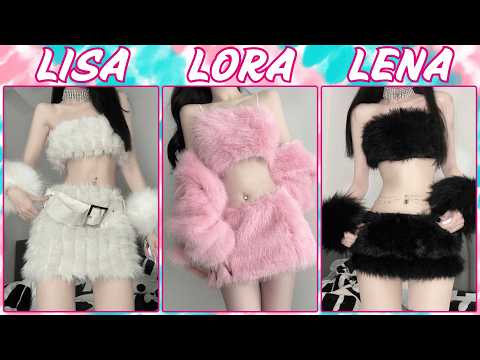 Видео: Лиза, Лора или Лена 💖😊 #лиза #лена #лизаорлена #вирусный #тренд