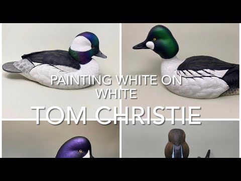 Видео: Рисование белым по белому при изготовлении приманок