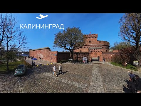 Видео: Калининград! Остров Канта. Форты. Ботанический сад. Музей мирового океана. Футбол и многое другое...