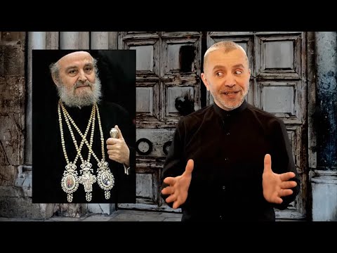 Видео: Благодатный огонь 2002, часть II.  Сумасшедший греческий патриарх Ириней против Статус-кво