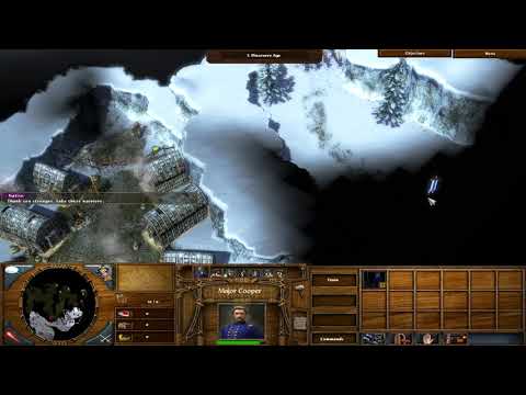 Видео: Бродим по пещерам в Age of Empires 3 (III) The WarChiefs. Миссия 19: The Boneguard's Lair (Act 2)