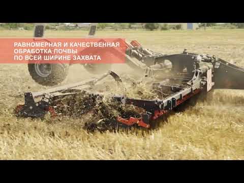 Видео: Демопоказ дисковой бороны STELLAR БД-7