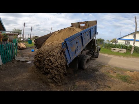 Видео: ЗиЛ  Замена КОМа.! Деревенская жизнь! Строю сарай!