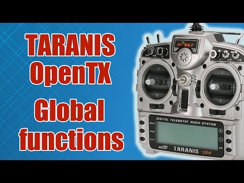 Видео: TARANIS / Глобальные функции / Global functions / ALNADO