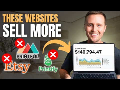 Видео: Почему я не использую Printful, Printify или Etsy для печати по запросу