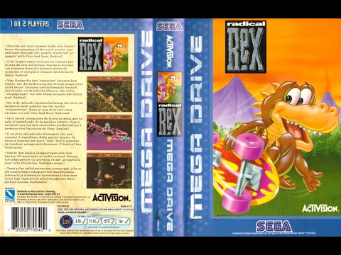 Видео: Radical Rex (sega) - complete (пройден)