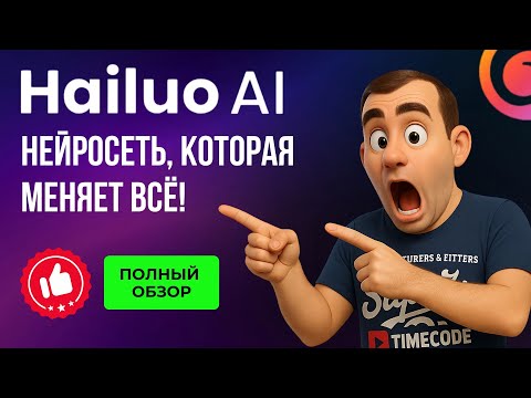 Видео: 🔥 Hailuo Minimax — Лучшая нейросеть для создания видео и клипов! Полный обзор и примеры!