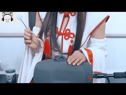 Видео: 【Кири Ханамура】сестра-храмовница стоит на коленях, чтобы почесать уши【ASMR / 4K】