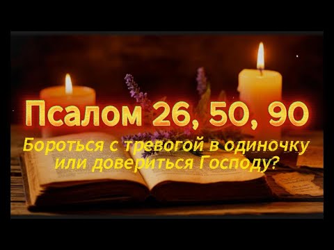 Видео: Бояться ночи или спать под защитой? Псалом 26, 50, 90 для крепкого сна