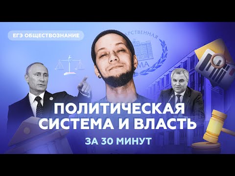 Видео: Политическая система и власть | ЕГЭ 2023 Обществознание