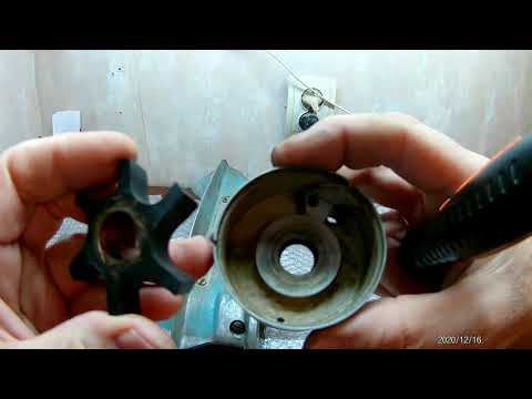 Видео: Центробежная помпа для вихря. (после 8 лет эксплуатации).