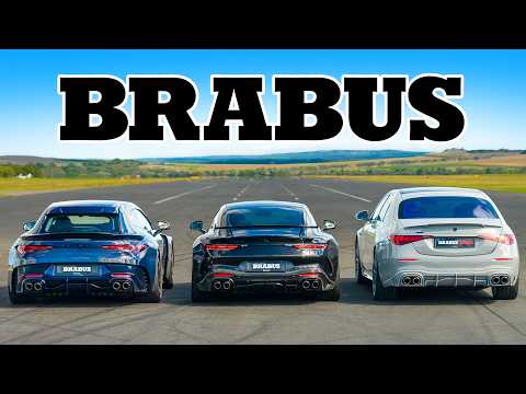 Видео: КТО ПОБЕДИТ В ЗАЕЗДЕ: НОВЫЙ Brabus Rocket GTS против Brabus AMG GT против AMG S63?
