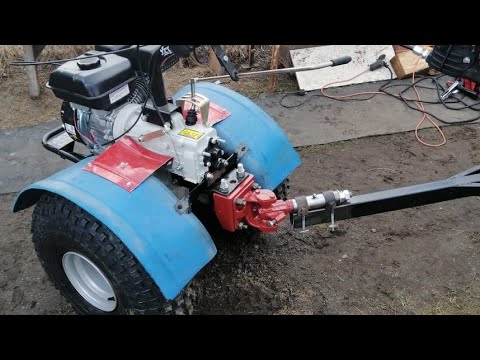 Видео: Лучшее безлюфтовое, универсальное прицепное для мотоблока.