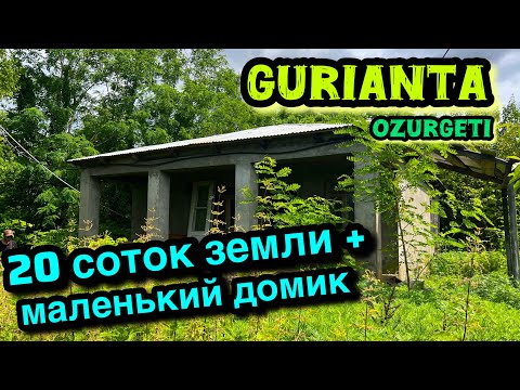 Видео: ПРОДАН🩷Продается участок 20 соток с небольшим домом в Гурианта, Озургетский район