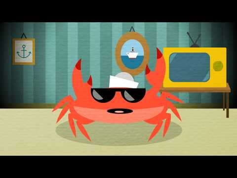 Видео: Учим цифры 🐬 Учимся считать животных от 1 до 100 🦀 Капитан Краб