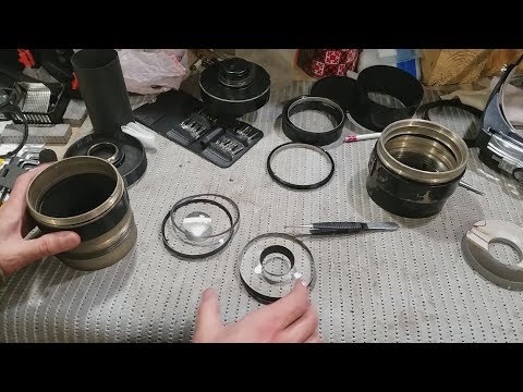 Видео: Объектив ЗМ-6А 500/6,3 - ревизия, чистка, регулировка.