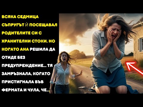 Видео: Всяка седмица съпругът й отиваше във фермата на родителите си, за да носи хранителни стоки...